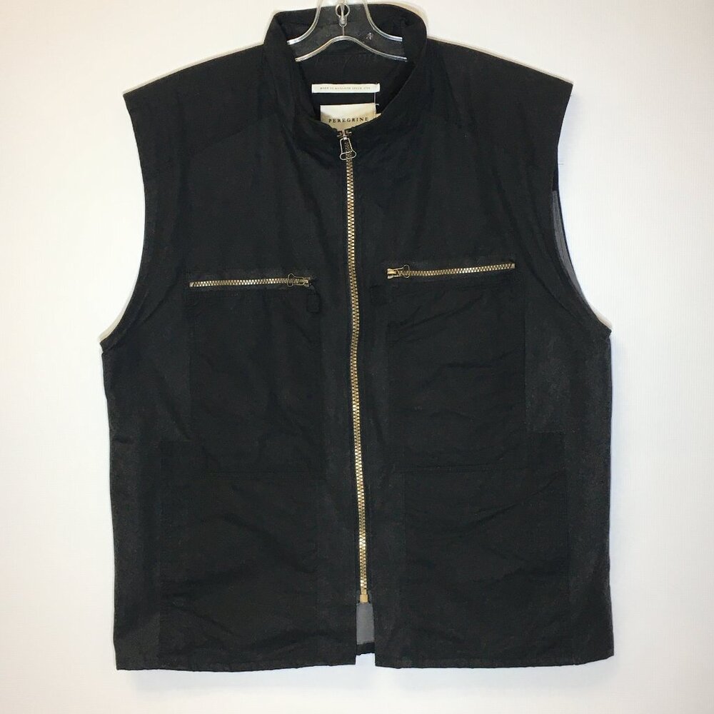 Peregrine Men's Core Cotham Gilet Waxed Vest - Size XL - Pre-owned - FY5A4F